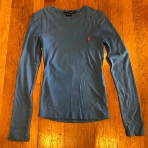 Ralph Lauren sport long sleeve crew neck shirt